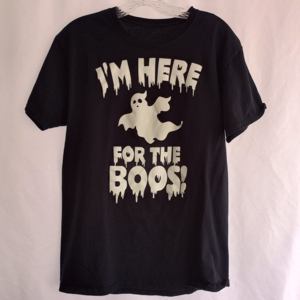 Glow In The Dark I'm Here For The Boos Shirt Unknown Size See Measurement